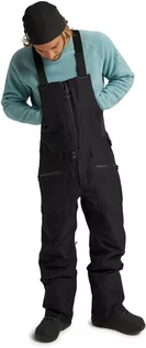 Spodnie męskie - zimowe spodnie męskie BURTON GORE-TEX RESERVE BIB PANT True Black + transport bezpłatny - grafika 1
