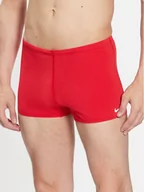 Kąpielówki męskie - Nike Kąpielówki NESSA002 Czerwony - miniaturka - grafika 1