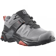 Buty trekkingowe damskie - Damskie buty turystyczne Salomon X Ultra 4 Gore-Tex Rozmiar butów (UE): 39 1/3 / Kolor: szary - miniaturka - grafika 1