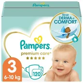 Pieluchy - Pampers Premium Care 3 Midi 120 szt. - miniaturka - grafika 1
