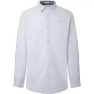 Koszule męskie - Pepe Jeans Koszula męska Coventry, Biały (biały), XL - miniaturka - grafika 1