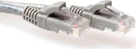 Kable miedziane - Kabel sieciowy ACT 1.50m Cat6a UTP 1.50m Cat6a U/UTP (UTP) szary (IB1151) - miniaturka - grafika 1
