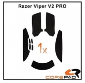Podkładki pod mysz - Grip Corepad Soft Grips Razer Viper v2 Pro czarny - miniaturka - grafika 1