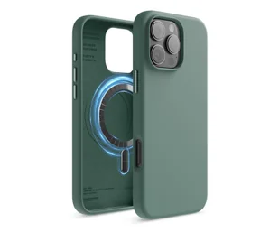 Elago Magnetic Silicone do iPhone 16 Pro Max Midnight Green - Etui i futerały do telefonów - miniaturka - grafika 1