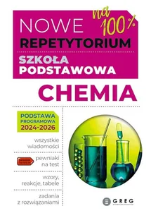 Chemia. Szkoła podstawowa. Nowe Repetytorium 2024/2026 - Pomoce naukowe - miniaturka - grafika 1