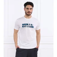 Koszulki męskie - Armani Exchange T-shirt | Regular Fit - miniaturka - grafika 1