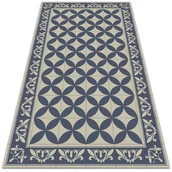 Dywany - Wewnętrzny dywan winylowy Wzór Azulejos 60x90 cm - miniaturka - grafika 1