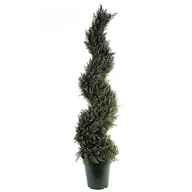 Sztuczne drzewka - Leaf Chronione sztuczne drzewo topiary, 120 cm cyprys UV - miniaturka - grafika 1