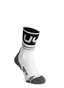Skarpety do biegania damskie UYN Runner's One Short Socks - white/black - Skarpety termoaktywne - miniaturka - grafika 1