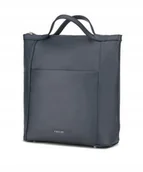 Plecaki - Plecak Damski Miejski Torebka Damska 2w1 PUCCINI Granatowy BK2241218P-7A - Empik - miniaturka - grafika 1