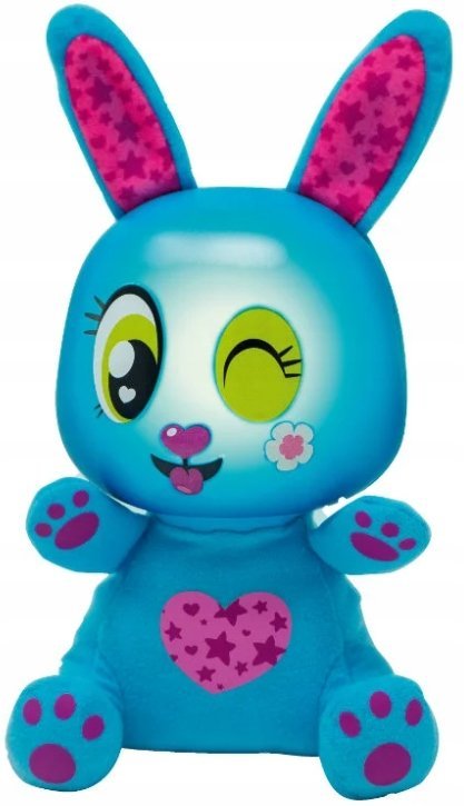 Luminki Dziecięca Królik do Przytulania Świeci Gdy Dasz Mu Buzi Lampka