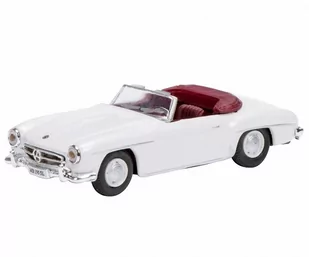 Schuco Mercedes Benz 190 Sl White 1:87 452617900 - Samochody i pojazdy dla dzieci - miniaturka - grafika 1