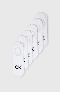 Calvin Klein skarpetki 6-pack męskie kolor biały 701220501 - Skarpetki męskie - miniaturka - grafika 1