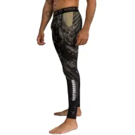 Kimona, stroje i obuwie - Venum Invader Spats Legginsy Black/Sand - miniaturka - grafika 1