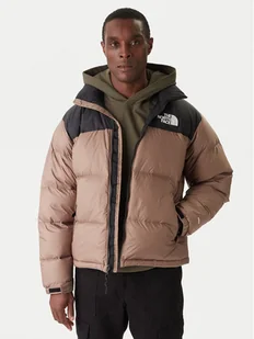 The North Face Kurtka puchowa 1996 Retro Nuptse NF0A3C8D Brązowy Loose Fit - Kurtki męskie - miniaturka - grafika 1