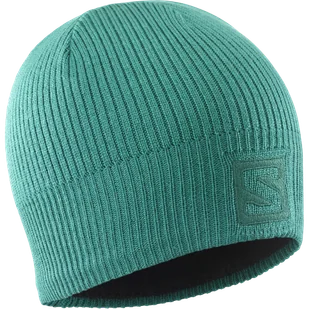 CZAPKA SALOMON LOGO BEANIE C18481 - Czapki damskie - miniaturka - grafika 1