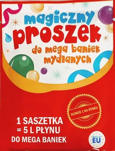 Mega Bańki Mydlane Super Proszek Na 5 Litrów - Bańki mydlane - miniaturka - grafika 1