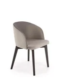 Krzesła - Krzesło Flavio 2 Czarne / Solo 265 - miniaturka - grafika 1