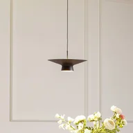 Lampy sufitowe - Lampa wisząca LED Lindby Norvind, 2-punktowa, czarna, metalowa - miniaturka - grafika 1