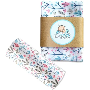 Ega Kids Pieluszka Otulacz Muślinowy Jarzębina 120/120 cm - Otulacze - miniaturka - grafika 1