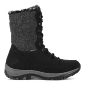 Botki damskie - Trzewiki Rieker M9643-01 - miniaturka - grafika 1