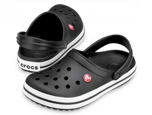 Crocs, Klapki męskie, Crocband, czarny, rozmiar 43 1/2 - Klapki i japonki męskie - miniaturka - grafika 1