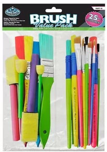 Zestaw Pędzli Brush Value Pack 25 szt. R&L - Pędzle - miniaturka - grafika 1