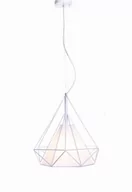 Lampy sufitowe - Lumina Deco Deco LAMPA WISZĄCA SKANDYNAWSKA BIAŁA FORTI LDP 7921 (WT) - miniaturka - grafika 1