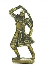 Figurka metalowa Samuraj 3,5cm - figurka - Figurki dla dzieci - miniaturka - grafika 1
