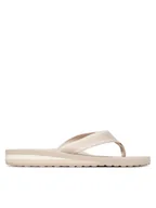 Klapki i japonki damskie - Tommy Hilfiger Japonki Webbing Beach Sandal FW0FW09038 Écru - miniaturka - grafika 1