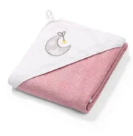 Okrycia kąpielowe dla dzieci - BabyOno Okrycie kąpielowe frotte ręcznik z kapturkiem 100x100cm księżyc | PONAD 10 TYŚ PRODUKTÓW W ATRAKCYJNYCH CENACH | SZYBKA - miniaturka - grafika 1