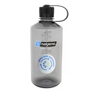 Shakery i bidony sportowe - Nalgene - Butelka Narrow Mouth Sustain - 1 L - Szara - 2021-0432 - miniaturka - grafika 1