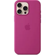 Etui i futerały do telefonów - Apple Silikonowe etui MagSafe do iPhone 16 Pro Max żywy róż - miniaturka - grafika 1