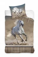 Pościel dla dzieci - POŚCIEL bawełniana KOŃ 160x200 cm - miniaturka - grafika 1