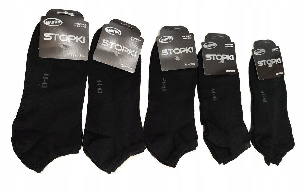 MARTIN STOPKI męskie KOMPLET czarne r. 44-46