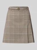 Spódnice - Spódnica mini z dodatkiem wiskozy model ‘Geraldine’ - miniaturka - grafika 1