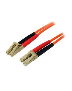 FIBER PATCH CABLE LC - LC StarTech.com 1 m Multimode 50/125 Duplex LWL-Patchkabel LC - LC - Glasfaser Netzwerkkabel - Patchcordy - miniaturka - grafika 1