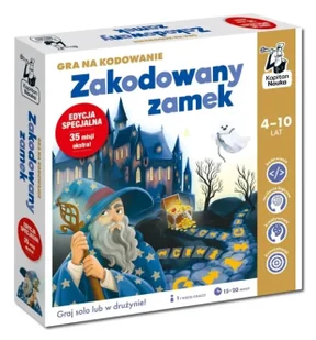 Zakodowany zamek. Gra na kodowanie w.spec. - Hubert Bobrowski - Gry planszowe - miniaturka - grafika 1