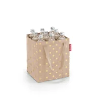 Torby i wózki na zakupy - Torba BOTTLEBAG, metallic dots coffee, Reisenthel - miniaturka - grafika 1