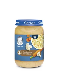 Gerber KUCHNIA POLSKA Domowa zupka kalafiorowa z królikiem po 8 miesiącu 190 g - Dania dla dzieci - miniaturka - grafika 2