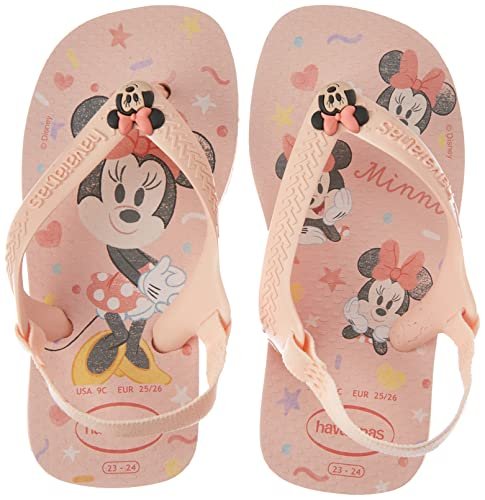 Havaianas Uniseks - Niemowlęta Flip Flop Disney Classics II Pink/Pink/Pink 19 EU