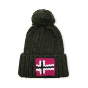 Czapki męskie - Napapijri Czapka Semiury 5 | z dodatkiem wełny - miniaturka - grafika 1