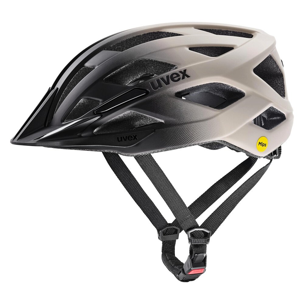 Kask rowerowy Uvex I-Vo 2 Mips Warm Grey - Black Matt (S4106610300) 52 - 57 cm