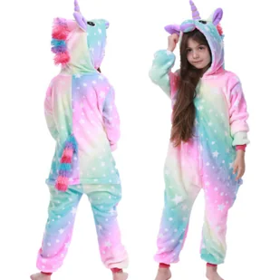 ONESIE DLA DZIECI PIŻAMA KIGURUMI KOSTIUM PRZEBRANIE JEDNOROŻEC 148-158 CM - Stroje karnawałowe ONESIE DLA DZIECI PIŻAMA KIGURUMI KOSTIUM PRZEBRANIE JEDNOROŻEC 148-158 CM - Stroje karnawałowe - miniaturka - grafika 1