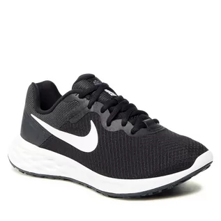 Buty sportowe damskie - Nike Buty Revolution 6 Nn DC3729 003 Black/White/Dk Smoke Grey - grafika 1