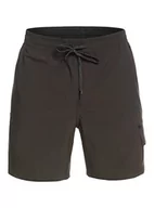 Spodenki damskie - Quiksilver Męskie szorty kąpielowe dla płazów, czarne, rozmiar XL - miniaturka - grafika 1