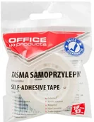 Taśmy klejące - OFFICE PRODUCTS Taśma biurowa OFFICE PRODUCTS, 19mm, 33m, zawieszka, transparentna 18221921-90 - miniaturka - grafika 1