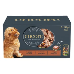 Pakiet mieszany Encore Pate, 5 x 150 g  - Mix - Mokra karma dla psów - miniaturka - grafika 1