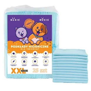 NUXIE® Mata dla psa psów, podkłady higieniczne 25szt 60x90cm xxl - Specjalistyczne artykuły dla zwierząt - miniaturka - grafika 1