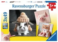 Puzzle - Ravensburger puzzle 08028 zabawna zwierząt Portraits - miniaturka - grafika 1